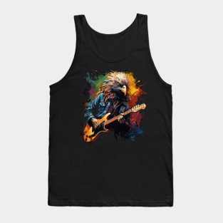 Vulture Playing Guitar Tank Top